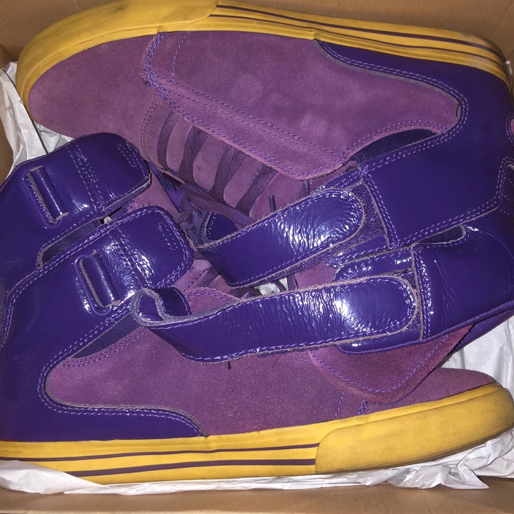 Supra Society Purple Suede/Patent